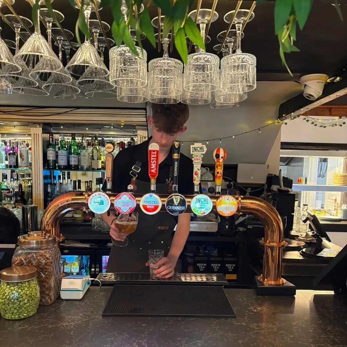 The bar