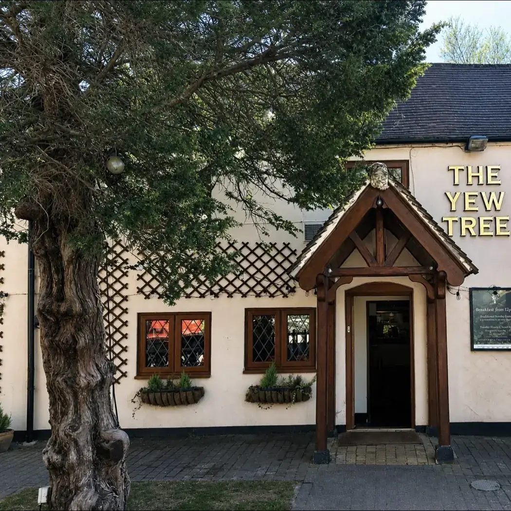 Chef at work at The Yew Tree, Maidstone